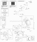 Camshaft Crankcase Cover Crankshaft Cylinder Lubrication OperatorS Manual PistonRingsConnecting Rod Warning Label Diagram and Parts List for 21M214-0137-E1  Briggs and Stratton Engine